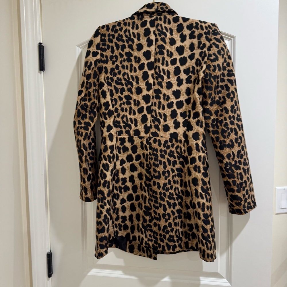 Zara Leopard Print Women's Blazer - Picture 9 of 12